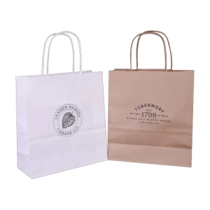 Twisted Handle Paper Carrier Bags