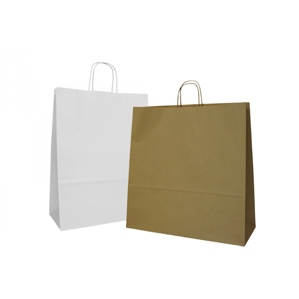 Plain Bags Twisted Handle Bags