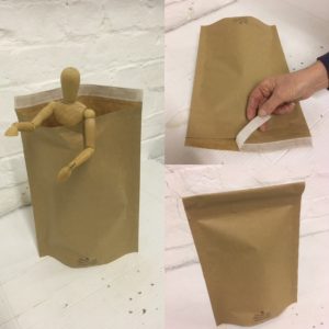 Self Adhesive Postal Mailer with Peel & Seal Strip