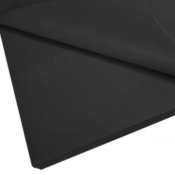 Standard Coloured Tissue Paper Black 500x700mm