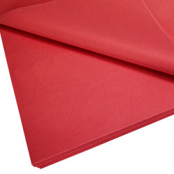 Standard Coloured Tissue Paper Red 500x700mm