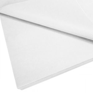White Acid Free Tissue Paper size 500x750mm