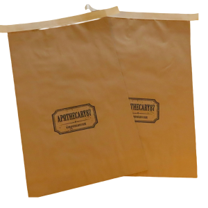 Printed Paper Postal Sacks and Bags Size 330x100x515mm